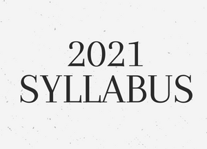 Syllabus 2021 - Printable edition